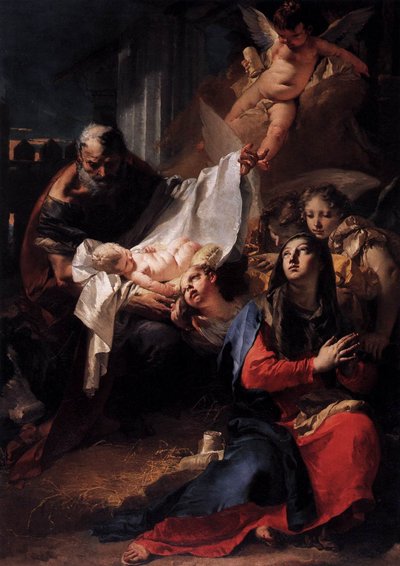 Nativity by Giovanni Battista Tiepolo